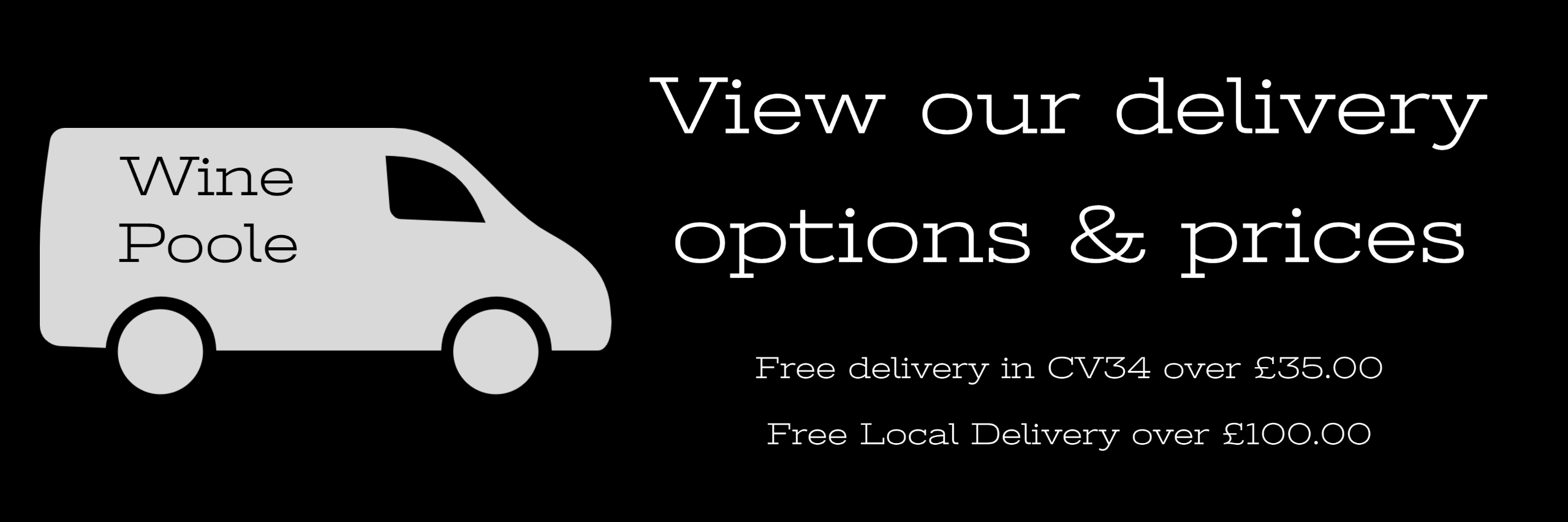 Wine Poole independent wine merchant, Warwick